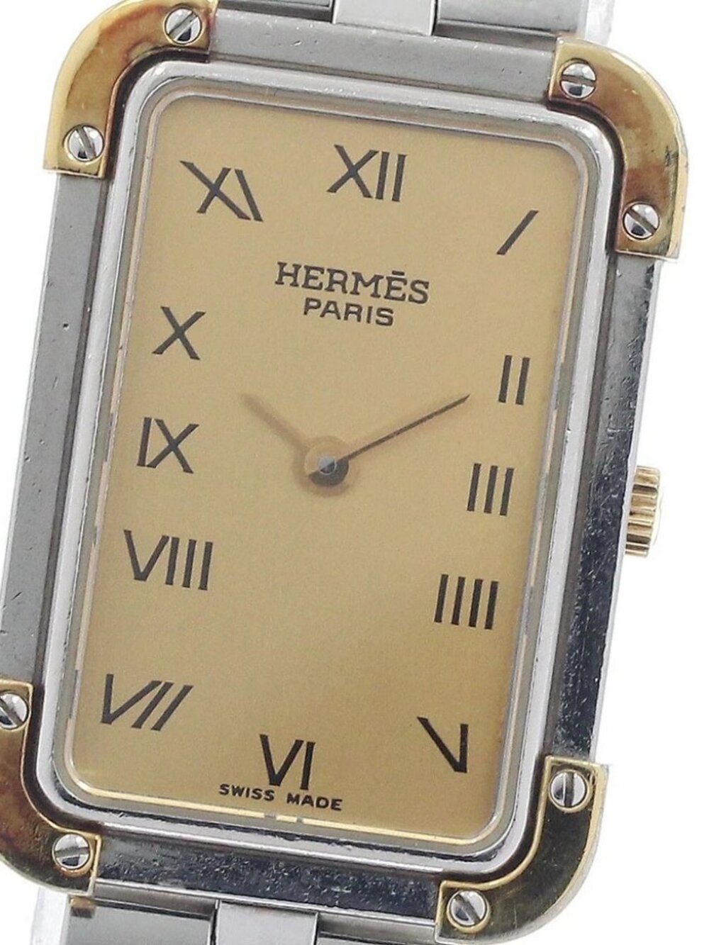 HERMES Clojure CR1.240 gold Dial Quartz Ladies Watch